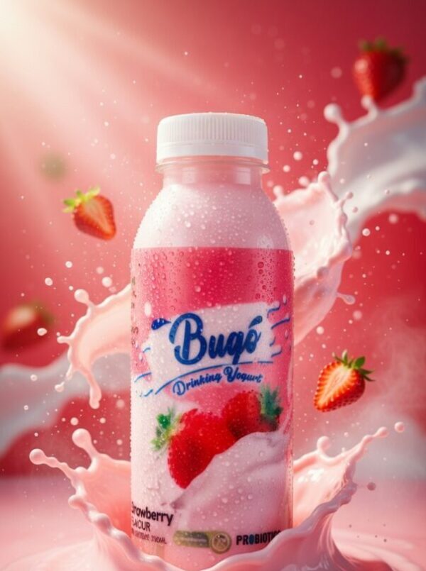 Bugo Strawberry Drinking Yogurt